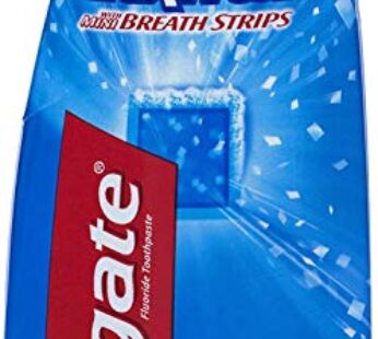 Colgate Max Fresh Liquid Toothpaste with Mini Breath Strips, Cool Mint, 4.6 oz (Packaging May Vary)