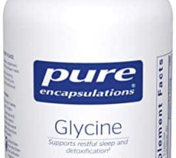 Pure Encapsulations Glycine – Supports Restful Sleep & Liver Detox* – Liver Supplement – Vegan & Gluten-Free – 180 Capsules