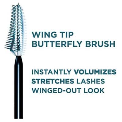 L'Oreal Paris Voluminous Butterfly Mascara, Waterproof, Black, 0.22 Fl. Oz., 1 Count - Image 5