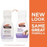 Palmer's Cocoa Butter Formula Daily Skin Therapy Fragrance Free Lotion for Dry Skin, Unscented Body Lotion, Flip Cap Bottle, 8.5 Fl Oz - Image 3
