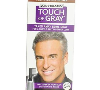 JUST FOR MEN Touch of Gray Haircolor T-35 Medium Brown, 1 Each ( Pack of 2 )