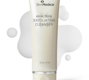 SkinMedica AHA/BHA Exfoliating Cleanser – Gently Scrub Away Dead Skin with Exfoliating Face Wash Cleanser, Improving the Appearance of Skin Tone and Texture, 6 Fl Oz