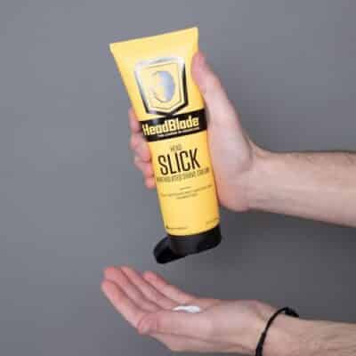 HeadBlade HeadSlick Shave Cream 8 oz for Smooth Head shaving for Bald Men, Helps with Irritation, Redness, & Razor Burn (3pk) - Image 4