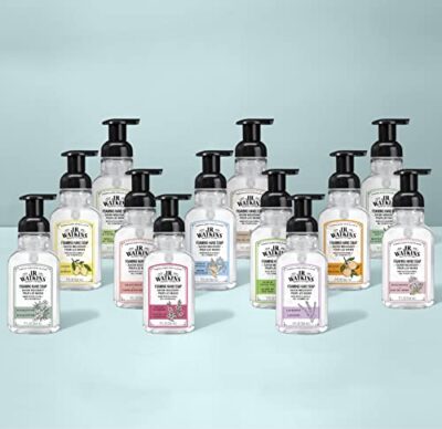 J.R. Watkins Foaming Hand Soap Pump with Dispenser, Moisturizing All Natural Hand Soap Foam, Alcohol-Free Hand Wash, Cruelty-Free, USA Made, Use as Kitchen or Bathroom Soap, Lemon, 9 fl oz, 6 Pack - Image 7