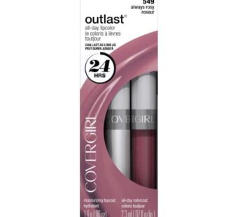 COVERGIRL Outlast All Day Two-Step Lipcolor Always Rosy 549, 0.13 Oz