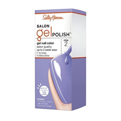 Sally Hansen Salon Gel Polish Nail Lacquer, Purplexed, 0.14 Fl Oz - Image 2