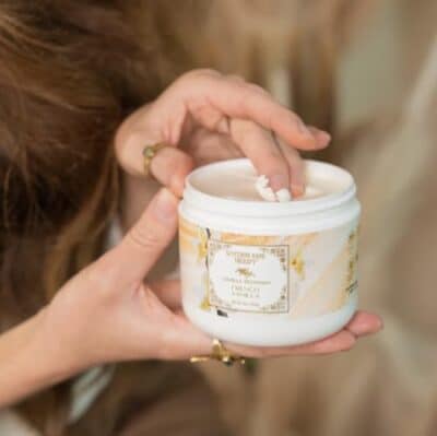 Camille Beckman Glycerine Hand Therapy Cream, French Vanilla, 8 Ounce - Image 2