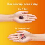 One A Day Women?s Multivitamin Gummies, Supplement with Vitamin A, Vitamin C, Vitamin D, Vitamin E and Zinc for Immune Health Support, Calcium & more, Orange, 230 count, Fruity - Image 5
