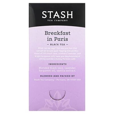Stash Tea Breakfast in Paris Black Tea, 18 Count - Image 2