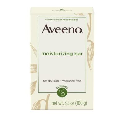 Aveeno Gentle Moisturizing Bar Facial Cleanser with Nourishing Oat for Dry Skin, Fragrance-free, Dye-Free, & Soap-Free, 3.5 oz (Pack of 2) - Image 9