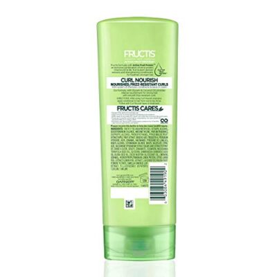 Garnier Hair Care Fructis Triple Nutrition Curl Nourish Conditioner, 12 Flu - Image 2