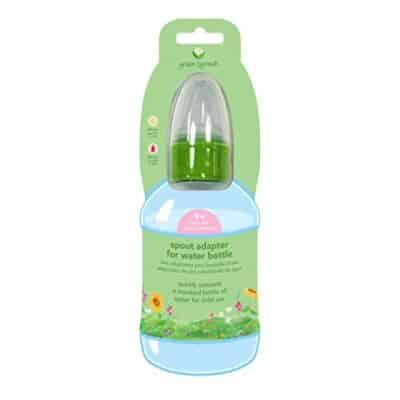 green sprouts Spout Adapter for Water Bottle, Quickly Converts a Standard Bottle into a Sippy Cup, Collar Fits Two Bottle Sizes, One Size - Image 8