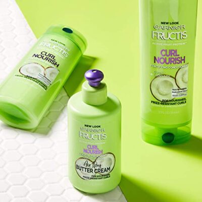 Garnier Hair Care Fructis Triple Nutrition Curl Nourish Conditioner, 12 Flu - Image 7