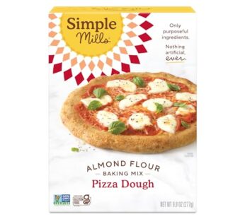 Simple Mills Almond Flour Baking Mix, Cauliflower Pizza Dough – Gluten Free, Vegan, Plant Based, 9.8 Ounce (Pack of 1)