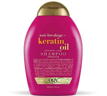 OGX Organix Anti-Breakage Keratin Oil Shampoo, 385ml