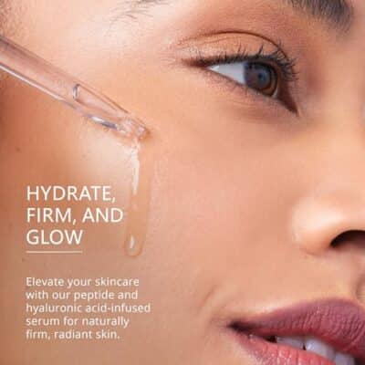 ASTERWOOD Matrixyl 3000 + Argireline Serum with Hyaluronic Acid - Anti-Aging and Anti-Wrinkle - Not Your Ordinary Peptides Serum For Face, 118ml/4 oz - Image 4