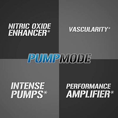 EVL PumpMode Nitric Oxide Supplement - Nitric Oxide Booster Pump Pre Workout Powder with Glycerol and Betaine for Muscle Recovery Growth and Endurance - Stim Free Pre Workout Drink (Blue Raz) - Image 3