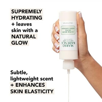 Mario Badescu Super Rich Olive Body Lotion for Dry Skin, Non-Greasy and Creamy Skin Care Moisturizer Infused with Olive Oil, Ideal for All Skin Types, 16 Fl Oz - Image 2