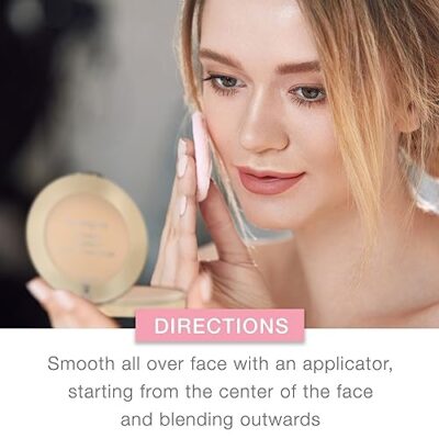 Neutrogena Mineral Sheers Compact Powder Foundation, Lightweight & Oil-Free Mineral Foundation, Fragrance-Free, Tan 80,.34 oz (Pack of 2) - Image 5