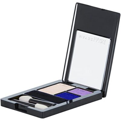 Maybelline New York Expert Wear Eyeshadow Quads, Electric Blue, 0.17 oz. - Image 4