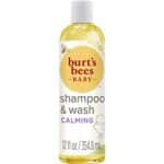 Burt's Bees Baby Shampoo and Wash Set, 2-in-1 Natural Origin Plant Based Formula for Sensitive Skin, Calming Lavender Scent, Tear-Free, Pediatrician Tested, 3 Travel Size Bottles, 36 oz (12 oz 3-Pack) - Image 12