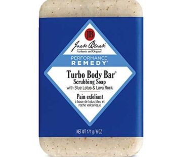 Jack Black , Turbo Body Bar Scrubbing Soap, 6 Ounce (Pack of 1)