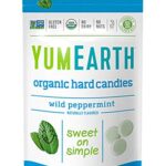 Yummy Earth Organic Wild Peppermint Candy Drops, 3.3 Ounce