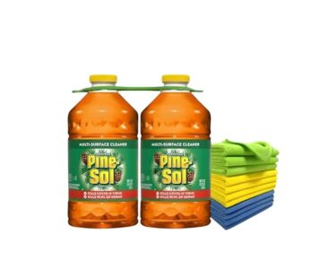Pine-Sol All Purpose Cleaner Jugs, Pine, 100 Fl Oz, (Pack of 2)