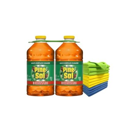 Pine-Sol All Purpose Cleaner Jugs, Pine, 100 Fl Oz, (Pack of 2)