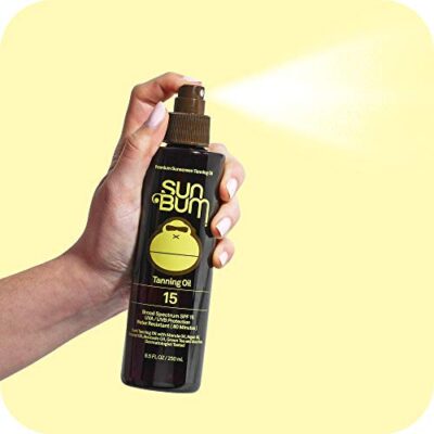 Sun Bum SPF 15 Moisturizing Tanning Oil | Vegan and Hawaii 104 Reef Act Compliant (Octinoxate & Oxybenzone Free) Broad Spectrum Moisturizing UVA/UVB Sunscreen Tanning Oil | 8.5 oz - Image 3