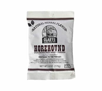 Claeys Horehound Hard Candy, 6 oz (Pack of 3)