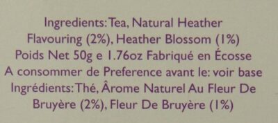 Edinburgh Tea and Coffee Company Scottish Heather Infused Black Tea, 25 Count Envelope/Tag Teabags - Image 7