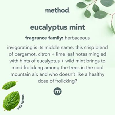 Method Bathroom Cleaner, Removes Mold + Mildew Stains, Eucalyptus Mint, 28 Fl Oz (Pack of 8) - Image 4