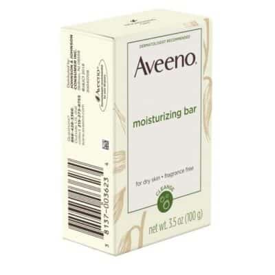 Aveeno Gentle Moisturizing Bar Facial Cleanser with Nourishing Oat for Dry Skin, Fragrance-free, Dye-Free, & Soap-Free, 3.5 oz (Pack of 2) - Image 2