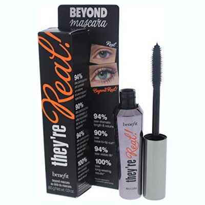 Benefit They're Real! Mascara, Beyond Black, 0.3 Ounce - Image 3