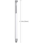 Stylus Pens for Touch Screens, ChaoQ 4 Pcs Mesh Fiber Stylus, with 4 Replaceable Mesh Tips and 4 Replaceable Rubber Tips (Silver, Black, White, Champagne) - Image 3