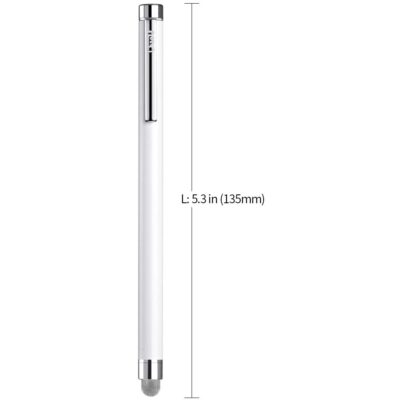 Stylus Pens for Touch Screens, ChaoQ 4 Pcs Mesh Fiber Stylus, with 4 Replaceable Mesh Tips and 4 Replaceable Rubber Tips (Silver, Black, White, Champagne) - Image 3