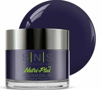 SNS Nail Dip Powder, Gelous Color Dipping Powder – SNS Ink (Blue, Navy/Indigo, Cream) – Long-Lasting Dip Nail Color Lasts 14 Days – Low-Odor & No UV Lamp Required – 1oz