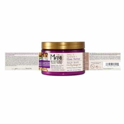Maui Moisture Heal & Hydrate + Shea Butter Hair Mask & Leave-In Conditioner Treatment to Deeply Nourish Curls & Help Repair Split Ends, Vegan, Silicone, Paraben & Sulfate-Free, 12 Ounce - Image 9