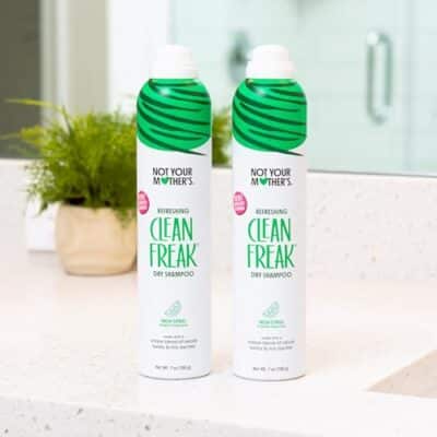 Not Your Mother's Clean Freak Refreshing Dry Shampoo (2-Pack) - 7 oz - Waterless Shampoo Instantly Refreshes Hair Between Washes - Image 7