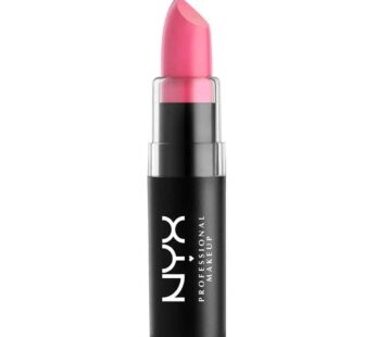 NYX PROFESSIONAL MAKEUP Matte Lipstick – Summer Breeze (Clean Blue-Toned Pink)