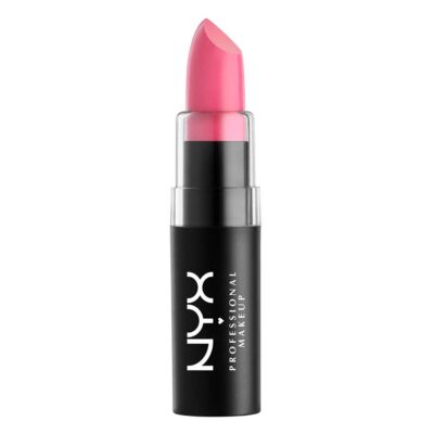 NYX PROFESSIONAL MAKEUP Matte Lipstick - Summer Breeze (Clean Blue-Toned Pink)