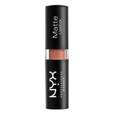 NYX PROFESSIONAL MAKEUP Matte Lipstick, Bare With Me, 0.16 Ounce (MLS38) - Image 3