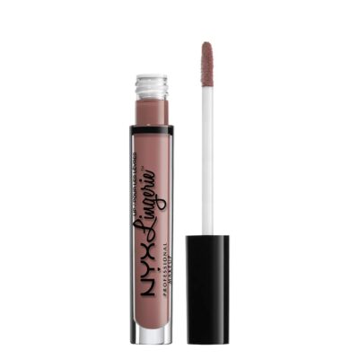 NYX PROFESSIONAL MAKEUP Lip Lingerie Matte Liquid Lipstick - Bustier (Dusty Mauve)