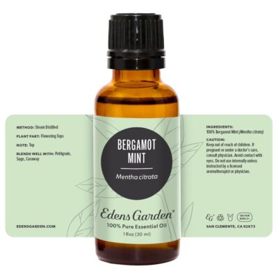 Edens Garden Bergamot Mint Essential Oil, 100% Pure Therapeutic Grade (Undiluted Natural/Homeopathic Aromatherapy Scented Essential Oil Singles) 30 ml - Image 9