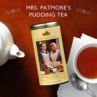 The Republic of Tea Downton Abbey Mrs. Patmore's Pudding Tea, 36 Tea Bags, Caramel Vanilla Black Tea - Image 2