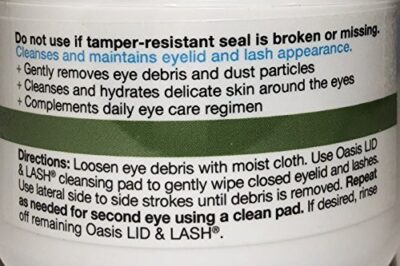 Oasis LID & LASH Eyelid & Lash Cleansing Pads - Image 3