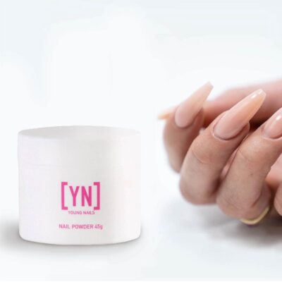 Young Nails Acrylic Speed Powder, Clear, 45 Gram - Image 5