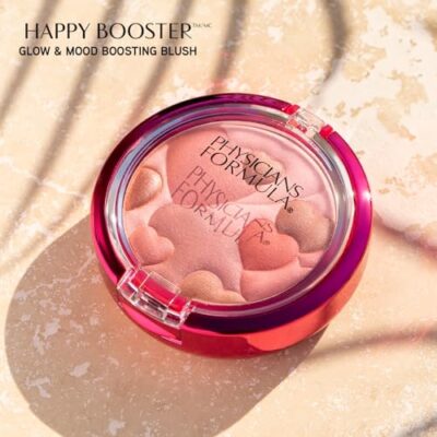 Physicians Formula Happy Booster Heart Blush Glow & Mood Boosting, Rose, Dermatologist Tested - Image 6