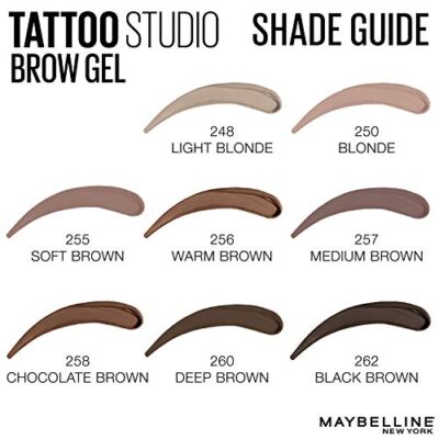 Maybelline TattooStudio Waterproof Eyebrow Gel Makeup, Blonde, 1 Count - Image 10